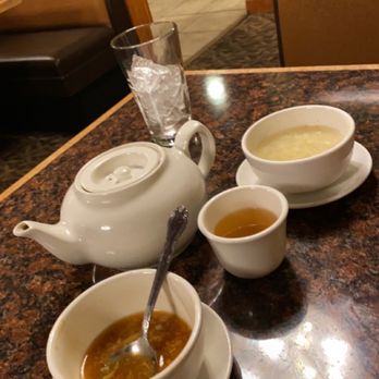 Chinatown Restaurant - Hot and spicy Soup, egg drop soup, and tea - Chinese Near Me - Kalispell, Montana