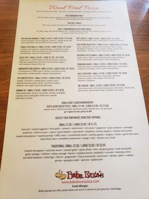 Menu photo 7 Baba Louies Hudson, NY