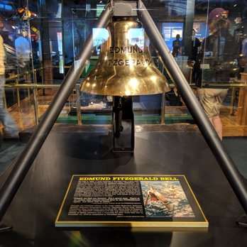 Great Lakes Shipwreck Museum - bell from the famed Edmund Fitzgerald - Museums Near Me - Paradise, Michigan Great Lakes Shipwreck Museum - bell from the famed Edmund Fitzgerald - Museums Near Me - Paradise, Michigan