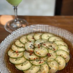Cucumber tataki