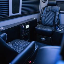 Platinum Luxury Transportation - Mercedes Sprinter Van interior