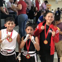 Cardona's Boxing Gym - 2019 Junior Olympics Gold medal winners