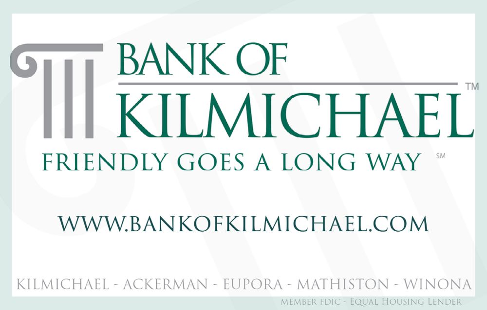 BANK OF KILMICHAEL Request Information 509 N Applegate St, Winona