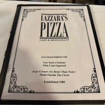 Lazzara’s Pizza Cafe - Trusted Since 1985 - Updated July 2025 - 310