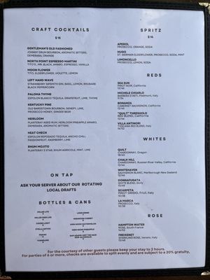 Menu photo 1 North Point Kitchen & Bar Lake Zurich, IL Menu photo 1 North Point Kitchen & Bar Lake Zurich, IL