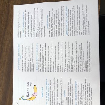 The Daily Blend Cafe - Menu - Cafes Near Me - Washington, Michigan The Daily Blend Cafe - Menu - Cafes Near Me - Washington, Michigan