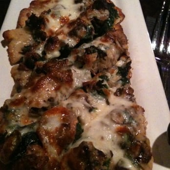 320 Main - Kale and mushroom veggie flatbread $12. Tasted great - New American Near Me - Seal Beach, California 320 Main - Kale and mushroom veggie flatbread $12. Tasted great - New American Near Me - Seal Beach, California