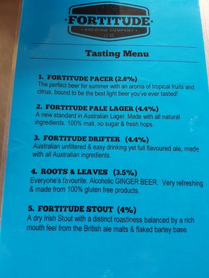 Menu photo 1 Fortitude Brewing Co Eagle Heights, QLD Menu photo 1 Fortitude Brewing Co Eagle Heights, QLD