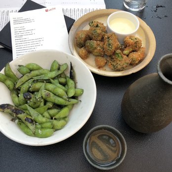 Uchi Austin - Edamame Sake - Sushi Bars Near Me - Austin, Texas Uchi Austin - Edamame Sake - Sushi Bars Near Me - Austin, Texas