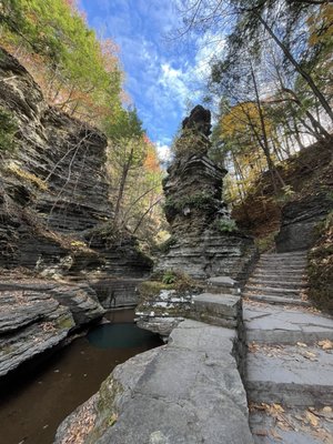 Buttermilk Falls State Park by null