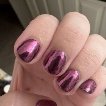 2EM Nail Place - The chrome nails I got. - Nail Salons Near Me - Irvine, California