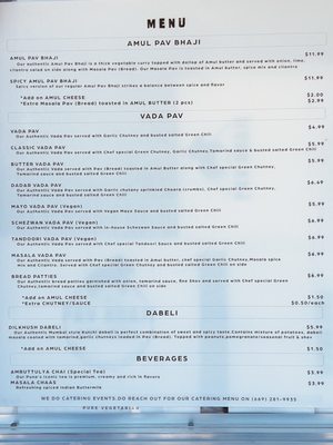 Menu photo 1 Pav Bhaji and More Sunnyvale, CA