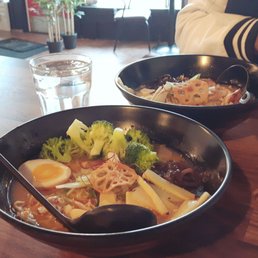 two bowls of food two bowls of food
