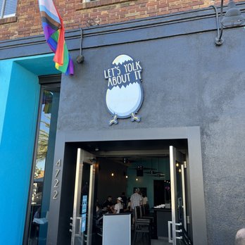 Let’s Yolk About It - Outside - Breakfast & Brunch Near Me - Long Beach, California