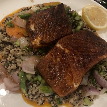 Willow at Mirbeau - Blackened Halibut at Willow - American Near Me - Rhinebeck, New York Willow at Mirbeau - Blackened Halibut at Willow - American Near Me - Rhinebeck, New York
