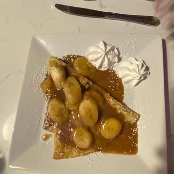 Bonjour Main - Banana Foster Crepe - Breakfast & Brunch Near Me - Greenville, South Carolina
