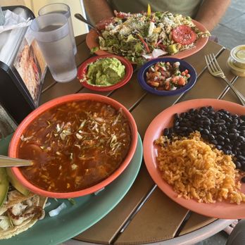 LuLu's On The Alameda - Fish taco, red pozole, LuLu's chopped salad with Pilla Asado + black beans, kids plate of beans and rice! - Mexican Near Me - Menlo Park, California LuLu's On The Alameda - Fish taco, red pozole, LuLu's chopped salad with Pilla Asado + black beans, kids plate of beans and rice! - Mexican Near Me - Menlo Park, California