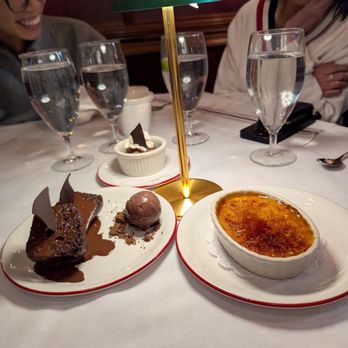Le Rivage - chocolate lovers and crème brûlée - French Near Me - New York, New York Le Rivage - chocolate lovers and crème brûlée - French Near Me - New York, New York