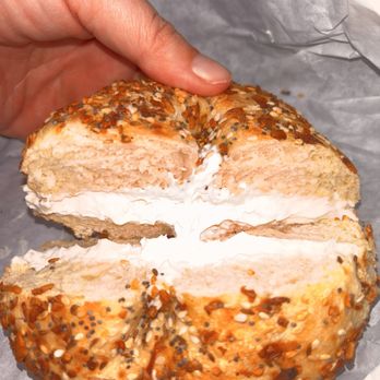 Sesame Donuts - Everything bagel plain cream cheese - Coffee & Tea Near Me - Tempe, Arizona Sesame Donuts - Everything bagel plain cream cheese - Coffee & Tea Near Me - Tempe, Arizona