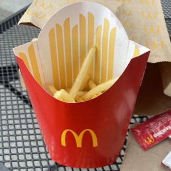 McDonald's - Half full large fries - Burgers Near Me - Reno, Nevada