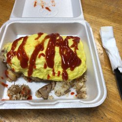 Jed's Lunchwagon & Catering - $5.50 pork adobo fried rice omelette (a must have!)