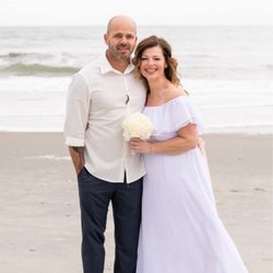 Myrtle Beach Wedding Officiant - The happy bride and groom!