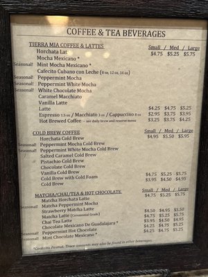 Menu photo 6 Tierra Mia Coffee Los Angeles, CA Menu photo 6 Tierra Mia Coffee Los Angeles, CA