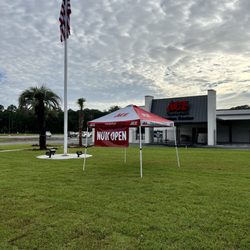 Port Royal Ace Hardware - We're really proud of the new landscaping and American flag along Ribaut Road, right in front of our new garden center!