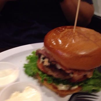 Anny's Fine Burger - Closer pic of Monster burger - Burgers Near Me - Santee, California