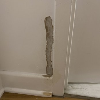 Valera Handyman - BEFORE REPAIR. Damage caused by dog - Handyman Near Me