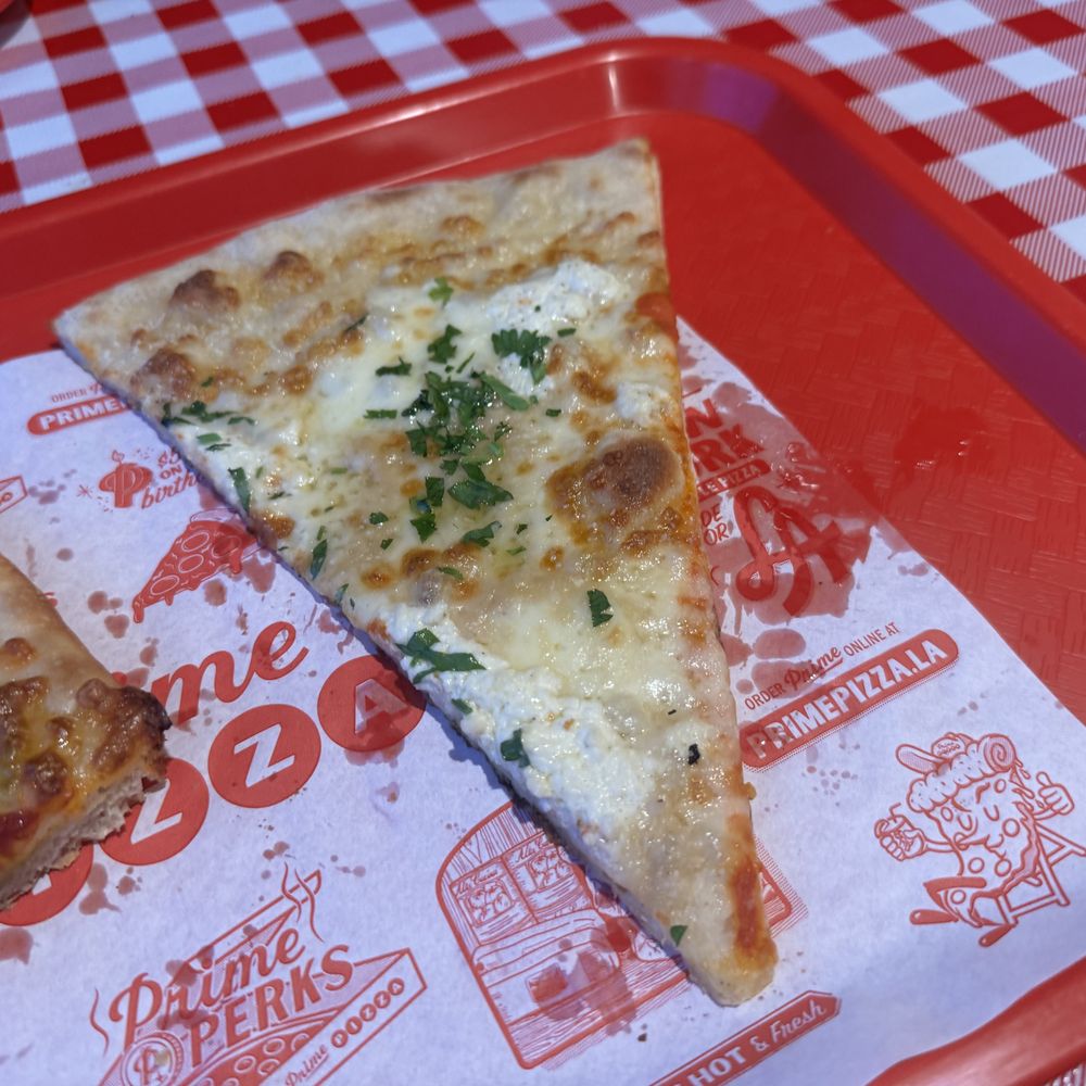 Prime Pizza - White Slice - Pizza Near Me - Burbank, California Prime Pizza - White Slice - Pizza Near Me - Burbank, California