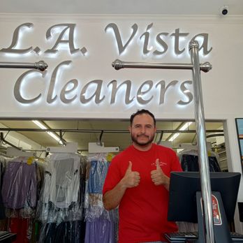 LA Vista Cleaners - The man, the myth, the legend. CSA-customer service all star and owner, Fernando. - Sewing & Alterations Near Me - Los Angeles, California LA Vista Cleaners - The man, the myth, the legend. CSA-customer service all star and owner, Fernando. - Sewing & Alterations Near Me - Los Angeles, California