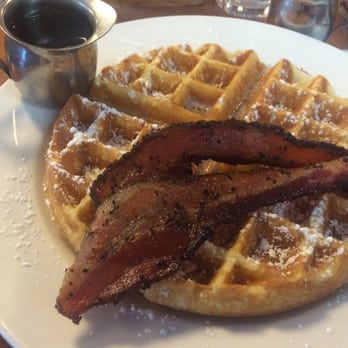 Matt's Big Breakfast - Waffle comes with pepper bacon! - Breakfast & Brunch Near Me - Phoenix, Arizona