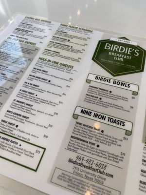 Birdie's Breakfast Club by null