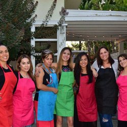 Painting with Jesse - These lovely people are ready to start the celebration with a paint party!!