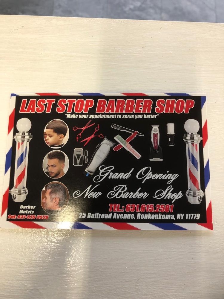 LAST STOP 25 Railroad Ave, Ronkonkoma, New York Barbers