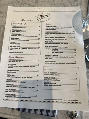 Menu photo 6 Ava June Tulsa, OK