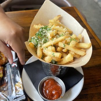 Finney's Crafthouse - Orange - Truffle fries - New American Near Me - Orange, California
