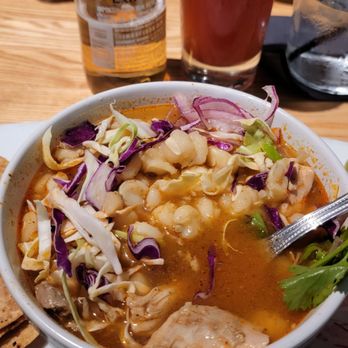 Palenque Kitchen - Chicken Pozole - Mexican Near Me - Riverside, California Palenque Kitchen - Chicken Pozole - Mexican Near Me - Riverside, California