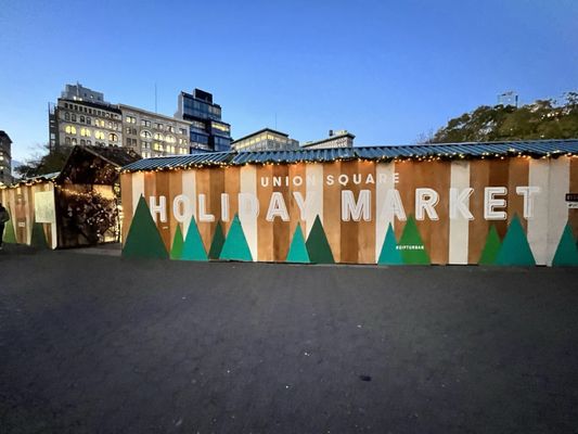 Union Square Holiday Market by Urbanspace by null