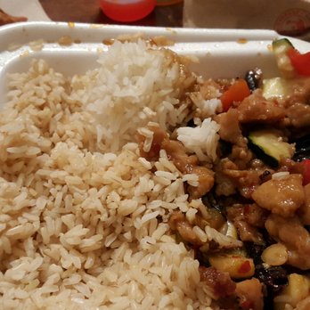 Panda Express - They must have run out of brown rice because they added a crusty heap of dry white rice smeared with brown sauce to my to-go order. - Chinese Near Me - Apple Valley, California Panda Express - They must have run out of brown rice because they added a crusty heap of dry white rice smeared with brown sauce to my to-go order. - Chinese Near Me - Apple Valley, California