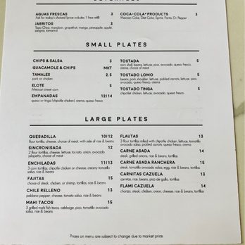 Taqueria Jalisco - ANIA - Menu - Mexican Near Me - Chattanooga, Tennessee