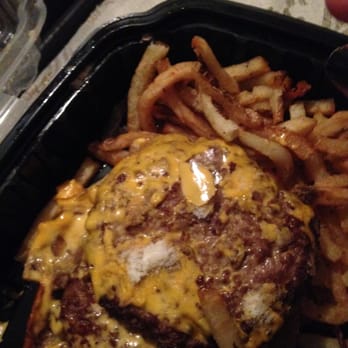 LUXBAR - Another picture of their take out food with PLASTIC ON THE CHEESE. Again, no apologies from the manager.....? - Bars Near Me - Chicago, Illinois