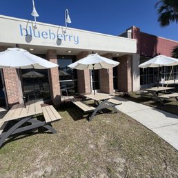 Exterior outside entrance of Blueberry Artisan Bakery - Outside seating - Jacksonville, Florida Exterior outside entrance of Blueberry Artisan Bakery - Outside seating - Jacksonville, Florida