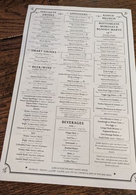 Menu photo 7 Saddle Ranch Orange, CA Menu photo 7 Saddle Ranch Orange, CA