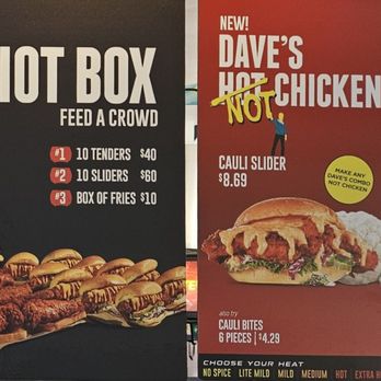 Dave's Hot Chicken - Menu - specials and catering - Chicken Shop Near Me - Irvine, California Dave's Hot Chicken - Menu - specials and catering - Chicken Shop Near Me - Irvine, California