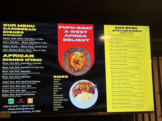 Menu photo 2 Sankofa Kitchen Petersburg, VA Menu photo 2 Sankofa Kitchen Petersburg, VA