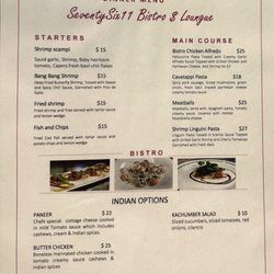 Chef's Menu