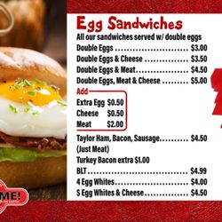 Bagel Me - Menus