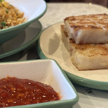 Tim Ho Wan - PF1. Pan Fried Turnip Cake - Dim Sum Near Me - Irvine, California Tim Ho Wan - PF1. Pan Fried Turnip Cake - Dim Sum Near Me - Irvine, California